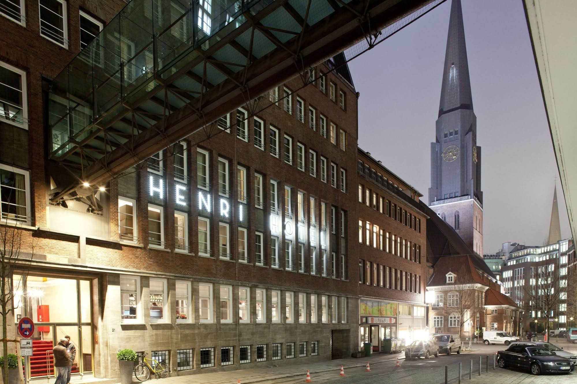 Henri Hotel Hamburg Downtown Exterior foto